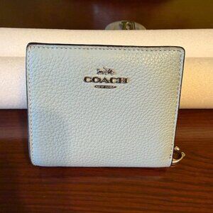 Coach wallet with coin holder